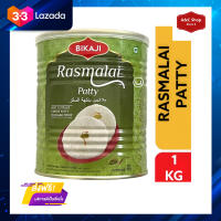 ❤️Promotion❤️ ส่งฟรี Rasmalai Tin - 1kg (BIKAJI).มีเก็บปลายทาง