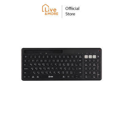 S-Gear เอสเกียร์ KEYBOARD MULTIDEVICE BLUETOOTH WITH HOLDER (คีย์บอร์ด) รุ่น KBH801