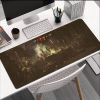 ขนาดใหญ่40*90เซนติเมตร Diablo 4แผ่นรองเมาส์จ้า XL ขนาดใหญ่เล่นเกม M Ousepad Gamer แป้นพิมพ์สำนักงานยางลื่นคอมพิวเตอร์แล็ปท็อปโต๊ะ Mathot