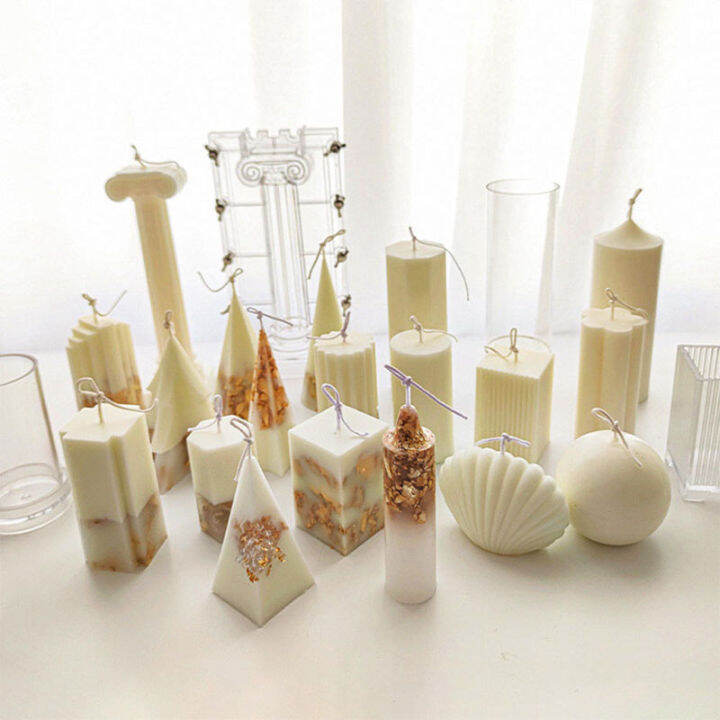yurongfx-15สไตล์เครื่องมืองานฝีมือสำหรับทำเทียนแม่พิมพ์เทียนไขอะคริลิคเทียนหอมงานฝีมือแม่พิมพ์เทียนไข