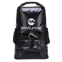 Outdoor River Trekking Bag Dry Bag Waterproof Swimming Backpack 22L Roll Top Backpack Sacks for Beach Fishing Drifting Kayaking