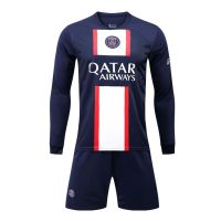 ℡  Messi greater Paris st germain jersey long sleeve football suits men custom jerseys training suit uniforms children