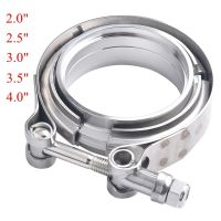 V Band Clamp laki-laki perempuan knalpot Flange 304 Stainless Steel Turbo Muffler pipa kit rilis mobil aksesoris 2 2.5 3 3.5 4 inci