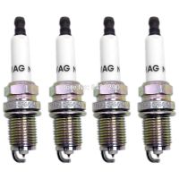 หัวเทียนทองคำขาวเลเซอร์06H905601A เหมาะสำหรับรถ Audi A3 A4 A5 A6 Q5 R8 S5 TT สำหรับ VW Golf Jetta Passat Tiguan PFR7S8EG 1675 4-6ชิ้น