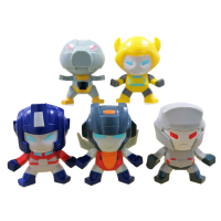 Hasbro Mini McDonald Series Transformers หุ่นยนต์ Optimus Prime Bumblebee อะนิเมะ Action Figure Collection ของเล่นสำหรับของขวัญเด็ก