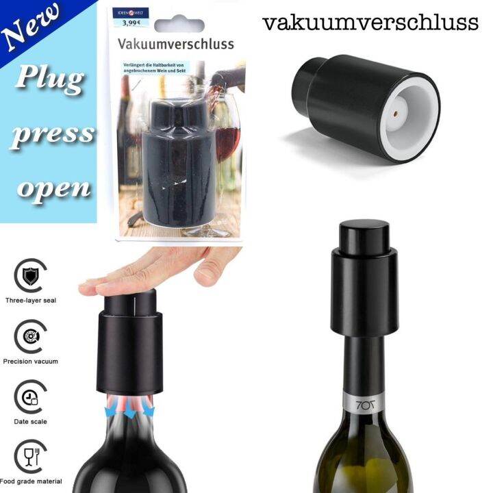 ที่เปิดขวดไวน์-ศูนย์ยากาศ-แบบกดเสียบขวด-bottle-stopper-ที่เปิดไวน์-ที่เปิดขวด-ที่เปิดฝาขวด-ไวน์-ที่เปิดขวดไวน์-ที่เปิดขวดพกพา-vakuumverchuss