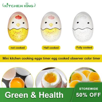 ไข่ต้มหลากสีตัวจับเวลาแบบเปลี่ยนได้อร่อยตัวจับเวลาสำหรับการปรุงไข่ทำอาหารเครื่องมือเตือนภัย