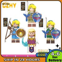 Coolplay【สต๊อกพร้อม】บล็อกตัวต่อในตำนานของ Zelda Minifigures Link Princess เกมออนไลน์ของเล่นสำหรับ WM6053เด็ก