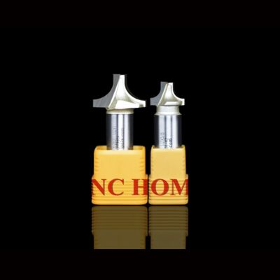 การทําความสะอาดด้านล่าง Arc End Mill คาร์ไบด์ CNC Router Bit Milling Cutter สําหรับเครื่องแกะสลัก MDF ไม้ 1/2－12.7mm Shank Arden