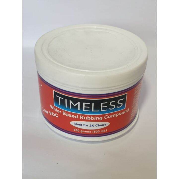 TIMELESS RUBBING COMPOUND WATER BASE Lazada PH
