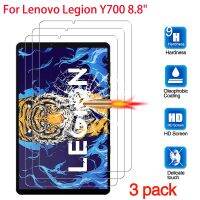 【ขวดอิเล็กทรอนิกส์】 Y700 Lenovo กระจกนิรภัยสำหรับ3ชิ้นกองทัพ8.8 2022กระเป๋าป้องกันจอแท็บแล็ต TB-9707F แก้วป้องกันฟิล์มป้องกัน HD