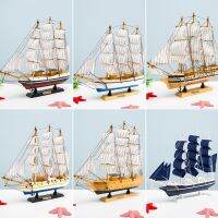 [COD] 33 cm sailboat decoration cloth boat housewarming gift smooth sailing