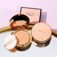 GUCCI Poudre De Beaute Mat Naturel Face Powder แป้งกุชชี่อัดแข็งเนื้อสัมผัสบางเบา คุมมันเป็นที่สุด