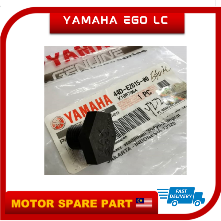 YAMAHA EGOLC EGO LC EGOLC RADIATOR BOLT NUT HITAM PENUTUP RADIATOR