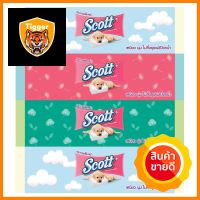 กระดาษเช็ดหน้า SCOTT SOFT PACK 120 แผ่น แพ็ค4FACIAL TISSUE SCOTT SOFT PACK 120-SHEET PACK4 **คุ้มที่สุดแล้วจ้า**