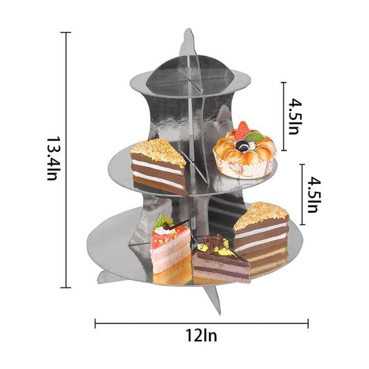 cardboard-cake-stand-dome-3-tier-cupcake-holder-dessert-tower-for-24-cupcakes-for-birthday-afternoon-tea