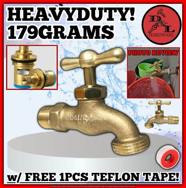0113+1206 Big Brass Faucet Hose Laundry Pool Quick Open Single Cold Mop Pool Faucet Splash Water