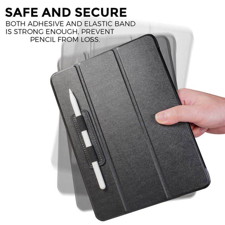 2x-universal-stylus-pen-holder-sticker-for-pencil-for-ipad-table-touch-pen-m-pencil-anti-lost-case-black