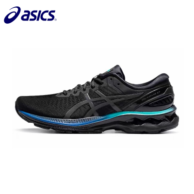 2023 Asics รองเท้าวิ่งสำหรับทั้งหญิงและชาย Kayano 27รองรับแรงกระแทกรองเท้ากีฬาลำลองตาข่ายรองเท้าวิ่งมาราธอน