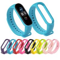 Mi Band 3 4 5 Strap Sport Silicone Watch Wrist - Xiaomi Mi Band 6 5 4 3 2 - Aliexpress