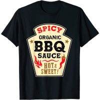 BBQ Sauce Hot Spicy Grill Ketchup Barbeque Halloween Christmas T-Shirt  fashion style mens tshirt