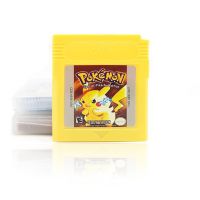 การ์ดเกม Pokemon GBC 16บิตคอนโซลตลับเกมวิดีโอสำหรับเกมบอยสีเกมคลาสสิกที่มีสีสัน L10เวอร์ชันภาษาอังกฤษ