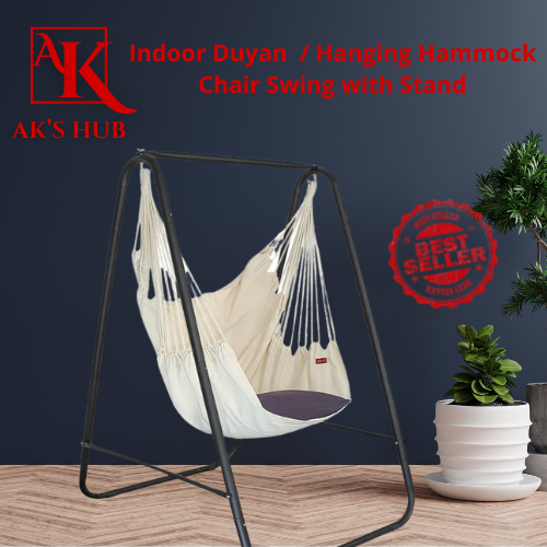 AK's HUB Duyan with Adjustable Stand Complete Set / Outdoor and Indoor