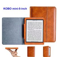 Cover for Kobo mini 5-inch e-book Protective case Advanced Intelligent Classic Vintage Anti Drop Full PU Leather CaseCases Covers