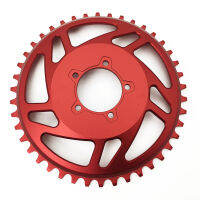 จักรยาน Chainring โซ่จักรยานถนนล้อ42ครั้งจักรยาน Chainring ชดเชยแก้ไขสำหรับ BAFANG BBSHD ไดรฟ์มอเตอร์ชุด