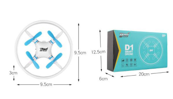 โดรนจิ๋ว-dwi-d1-มีป้องกันกระแทก-โดรนจิ๋วที่สามารถบินนิ่งค้างได้