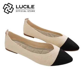 Women's two tone 2025 flat shoes