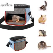 CHXONQ Portable Guinea Golden Bear Squirrel Outdoor Hamster Carry Pouch