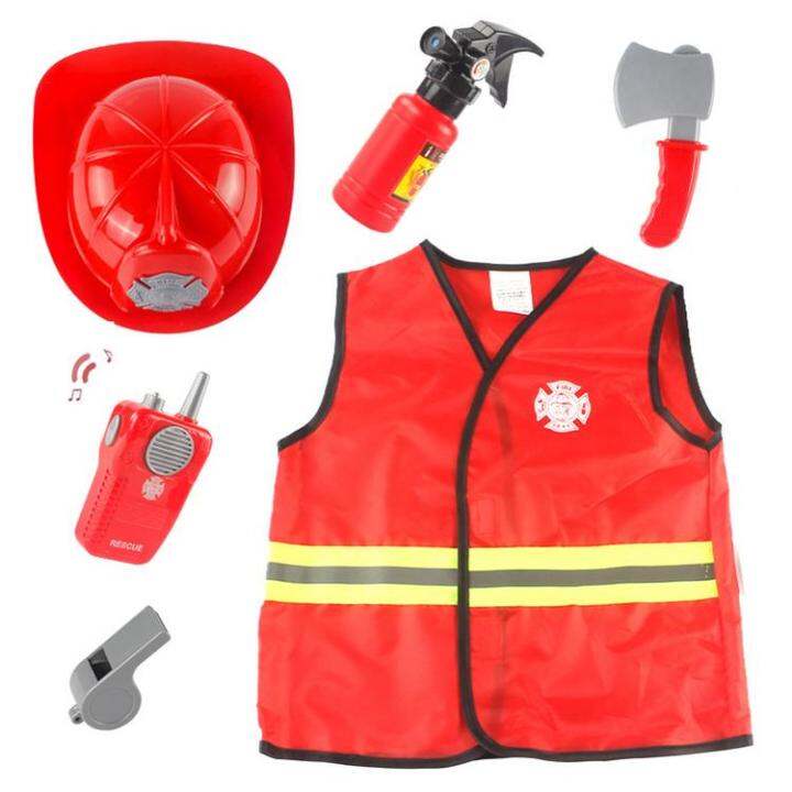 kids-firefighter-costume-fireman-dress-up-pretend-chief-outfit-suit-fireman-costume-toy-for-boys-girls-with-realistic-firefighter-accessories-clean