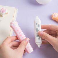 Cute Cat Paw Roller Glue Correction Tape Stationery Corrector Student Altered Tapes Kawaii School Office Supplies Correction Liquid Pens