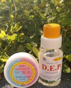 Combo 2 lọ dung dịch bôi ngoài da Dep lọ 10ml. D.E.P mỡ bôi ngứa, ghẻ