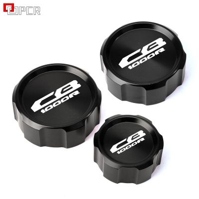 Motorcycle Parts For HONDA CB1000 R 2009 2016 CB 1000R CB1000R CNC Front amp; Rear Brake Fluid Cylinder Master Reservoir Cover Cap