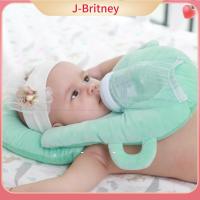 หมอนทรงขวดหมอนรูปโดนัทกำมะหยี่คริสตัล J-BRITNEY อเนกประสงค์สีน้ำเงิน/เทา/ชมพูช่วยเลี้ยงลูกด้วยนมแม่