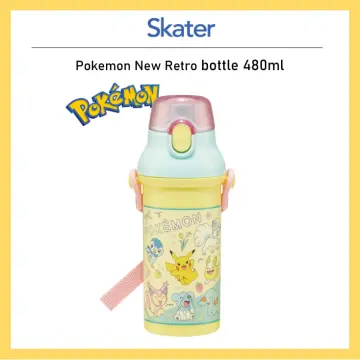 Skater Water Bottle Pokemon New Retro 480ml Children&s Plastic Antibacterial Boys Made in Japan PSB5SANAG-A