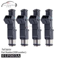 4ชิ้น/เซ็ต OEM 1984E2 01F003A หัวฉีดน้ำมันเชื้อเพลิงสำหรับ Peugeot 206 307 406 Citroen C4 C5 C8 Evasion Jumpy Xsara 2.0