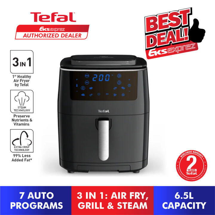 Tefal Easy Fry Steam & Grill (6.5L) FW2018 / FW201827 - Healthy XXL Air ...