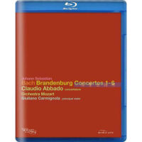 Bach Brandenburg Concerto 1-6 abado / Mozart orchestral 25g Blu ray