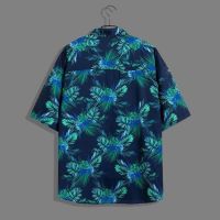 ☋  Hawaiian shirt a Bali beach clothes the sanya tourism take male soil seaside resort oversize in Thailand