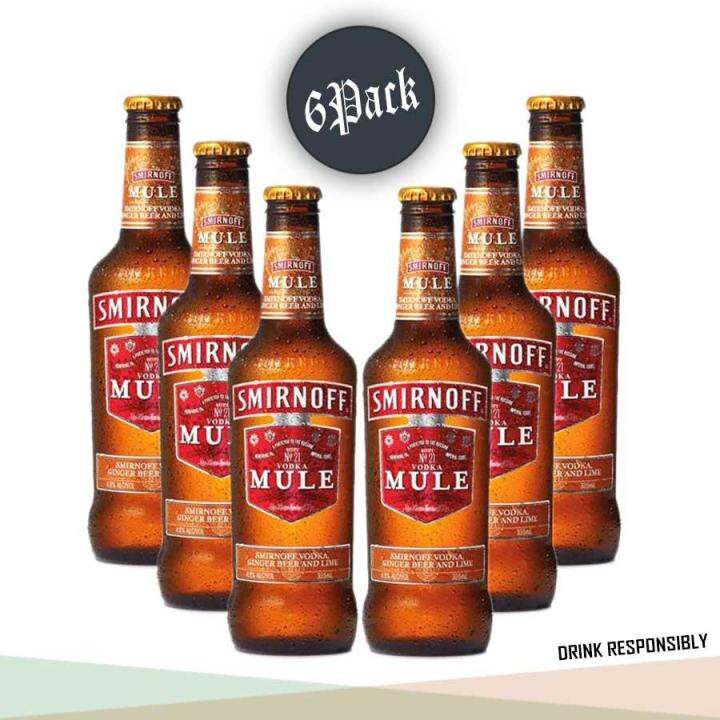 Smirnoff Mule Vodka 330ml X Pack Of 6 Russia Lazada Ph