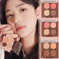 ?LAMEILA?พาเลทอายแชโดว์ 4สี เนื้อดินน้ำมัน สีสวย ติดทน กันน้ำ 4ช่อง