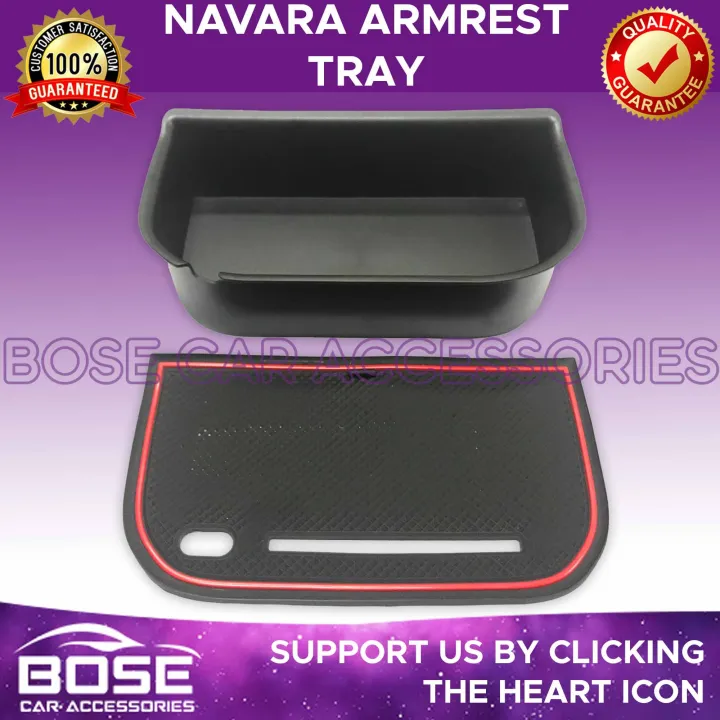 Nissan Navara Armrest Tray Organizer Container Car Center Console