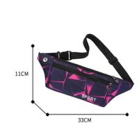 MILANDO Men Sport Nylon Waist Bag Carmo Pocket Travel Bag Beg Pinggang (Type 11)