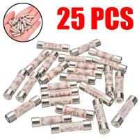 KKAN-25pcs/set 13a Domestic Fuses Plug Household Mains 13amp Uk Standard Cartridge Fuse Insurance Pipe For Household Applicance