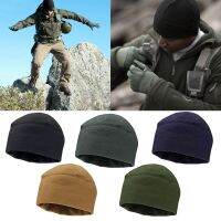 【YD】 Windproof Men Fleece Warm Beanie Hat Cycling Ski