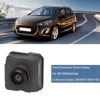 Car Front Panoramic Vision Camera with Bracket for Peugeot 308 3008 Citroen Berlingo C5 Aircross Jumpy 9809301080