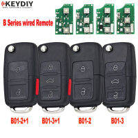 KEYDIY B ชุดสากล KD สายการควบคุมระยะไกลกุญแจรถ B01-2 1 B01-3 1สำหรับ VW สำหรับ KD-X2 KD900มินิ KD URG200 KDMAX